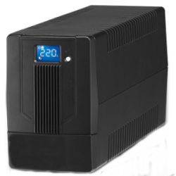 2 kVA / 1.2kW UPS avbrottsfri strömförsörjning med LCD-indikator.