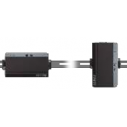 500VA / 300W UPS för DIN-skena, inkl. 1 del. 12V batteri, line-interaktiv