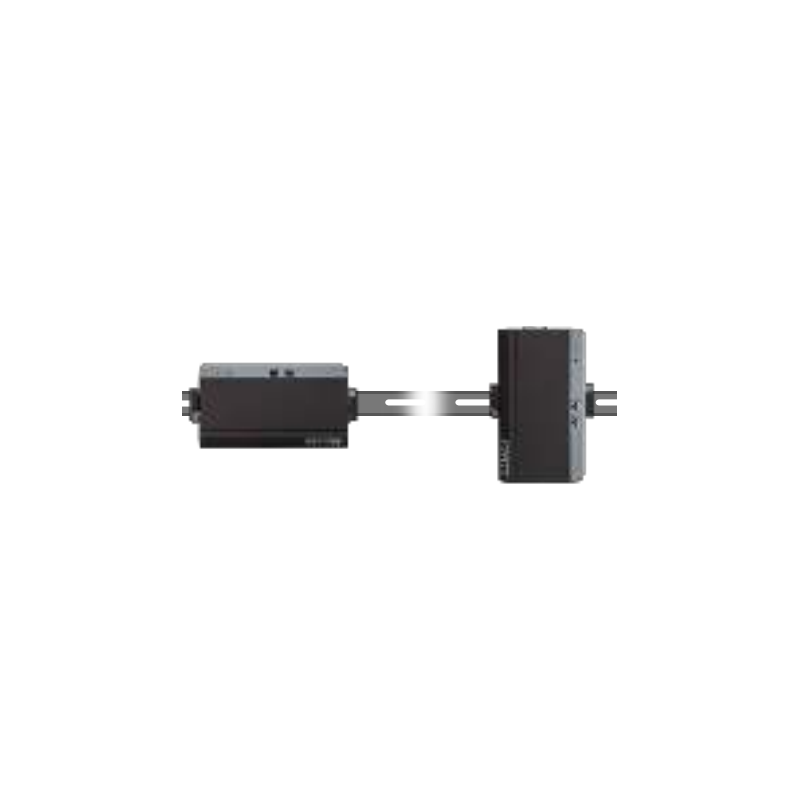 500VA / 300W UPS för DIN-skena, inkl. 1 del. 12V batteri, line-interaktiv