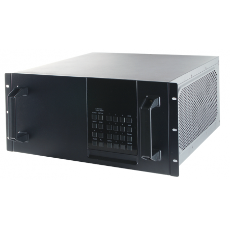 HDMI Matrix 4x4, 8x8, 16x16, upp till 32x32 videoingångar och 32 videoutgångar. Modulär design CMSI-3232