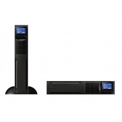 6kVA / 5,4kW Professional UPS med add-on batterilådor. On-line och verkliga sinus. Rack / Tower