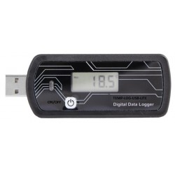 USB-temperaturlogger, drivs batteri för medicinska, farmaceutiska, jordbruks- frukt och grönsaker