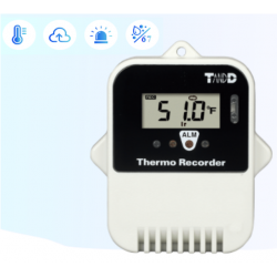 Temperaturmätare med loggare för kyltråg, mattransport, transportdokumentation. Intern sensor -40 - +80°C