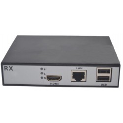 150m HDMI mottagare till KVM-förlängare 1080p, USB över RJ45 Cat6 eller IP. Extra mottagare för BOOST HDMI150-D-LO