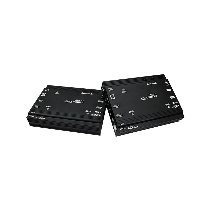 4K / 8K HDMI KVM-förlängare booster 4K 60Hz HDMI2.0 av RJ45 / CAT 6e / 7 USB, RS232 av POH upp till 100M