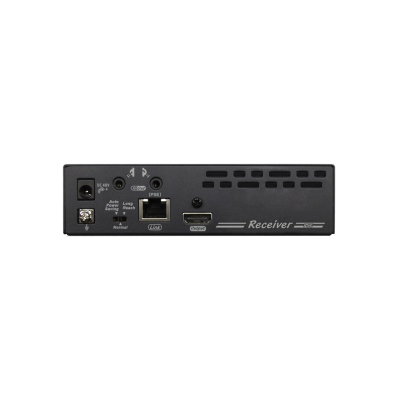 4K HDMI-mottagare av Cat.6A, 60Hz @ 4K, 4K @ 30Hz, upp till 100 meter