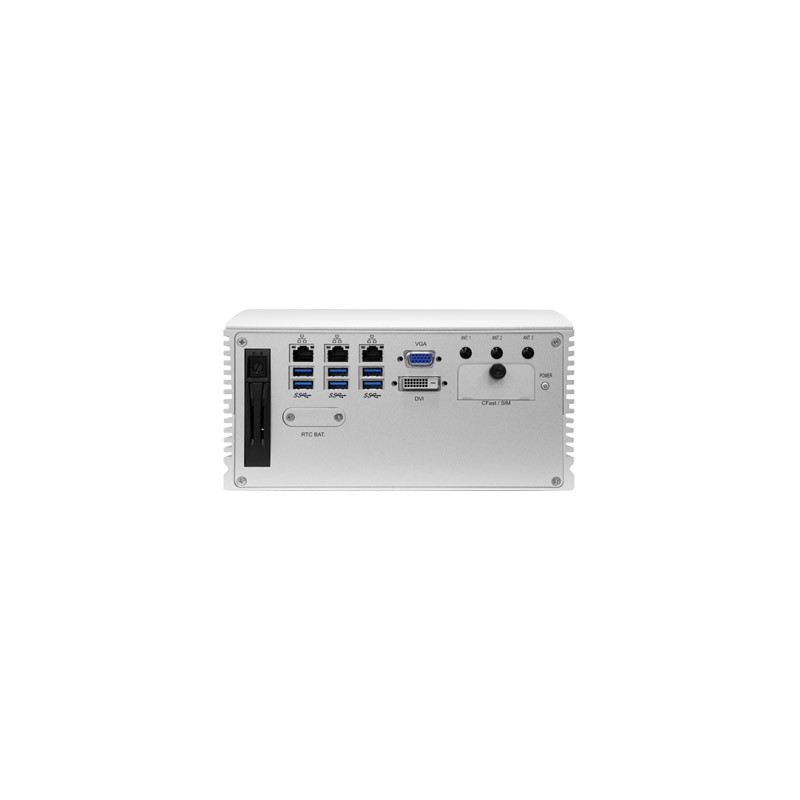 Bløserløs Embedded Box PC Intel i3, i5, i7 gen.8 2xPCIe förlängning DIO 8in / 8out TPM support- Danbit