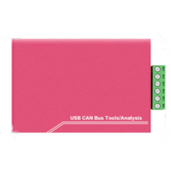 Can Bus Analyzer 2 kanaler för USB. CAN 2.0a, CAN 2.0b, 5kbps - 1Mbps. Test till CAN BUS