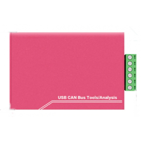 Can Bus Analyzer 2 kanaler för USB. CAN 2.0a, CAN 2.0b, 5kbps - 1Mbps. Test till CAN BUS