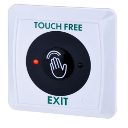 Touchfri elektrisk utgångskontakt med IR-rörelsessensor. Till 15 cm. Hold-timer