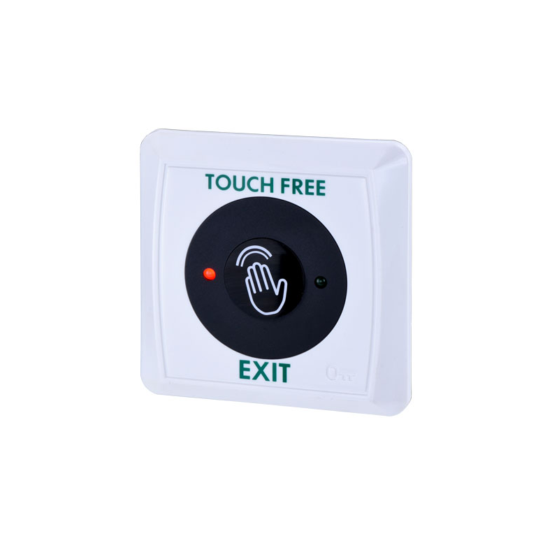 Touchfri elektrisk utgångskontakt med IR-rörelsessensor. Till 15 cm. Hold-timer