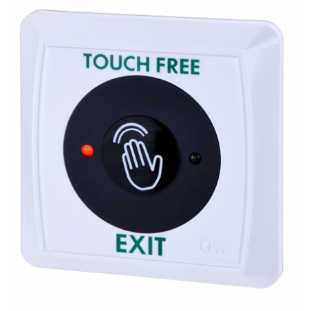 Touchfri elektrisk utgångskontakt med IR-rörelsessensor. Till 15 cm. Hold-timer