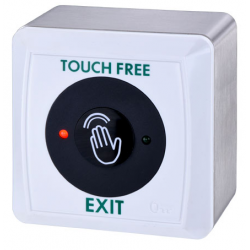 Touchfri elektrisk utgångskontakt med IR-rörelsessensor. Till 15 cm. Hold-timer