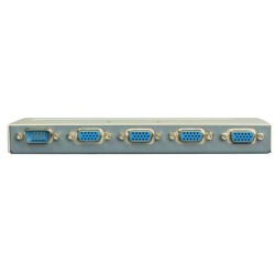 4 Port VGA Splitter 1 till 4 VGA-utgångar