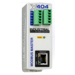 Web-aktiverad Modbus Master Controller med logg, Modbus RTU RS485, 1-tråd för temperatur / fuktgivare