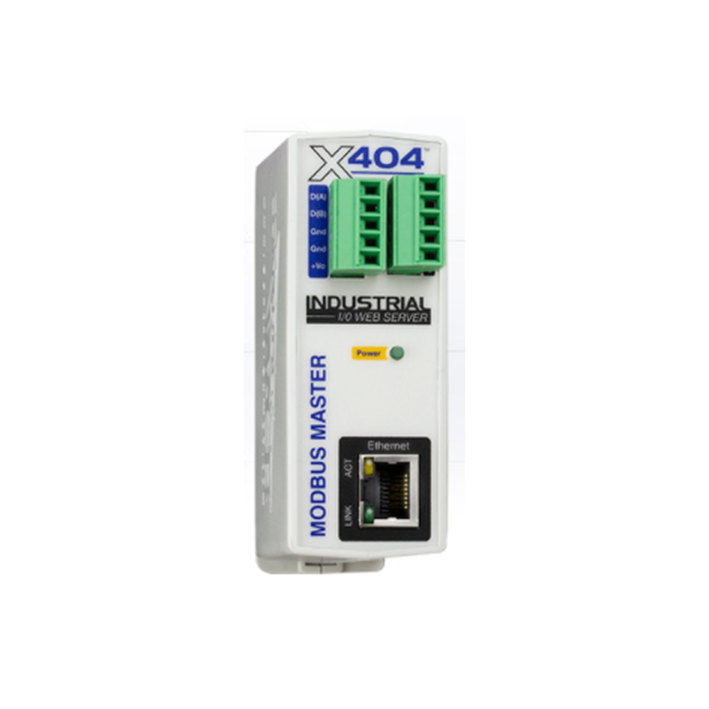 Web-aktiverad Modbus Master Controller med logg, Modbus RTU RS485, 1-tråd för temperatur / fuktgivare