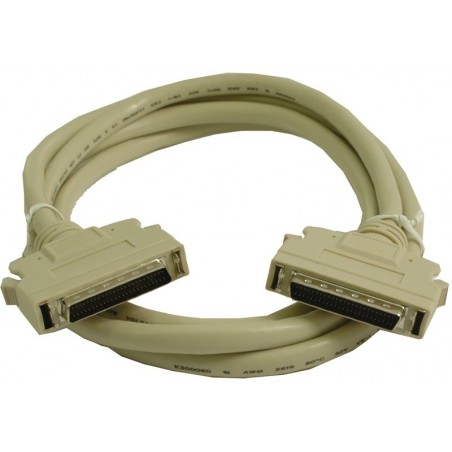 SCSI II-kabel, Mini DB50 hane, Mini DB50 hona 0,5 m