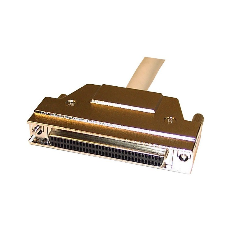 Wide SCSI-förlängningskabel, ½ meter. Mini DB68 hane - mini DB68 hon