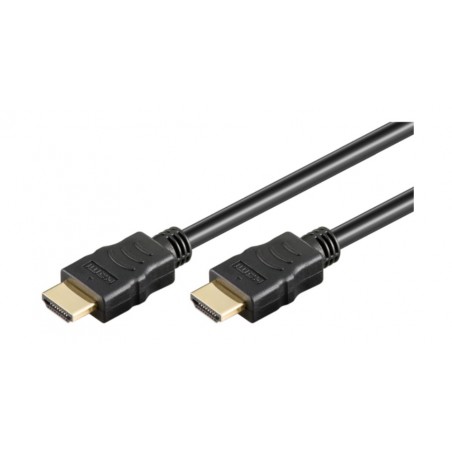 HDMI 2.0 - Kabel - 4K upplösning - Ethernet - Svart - 0,5 meter