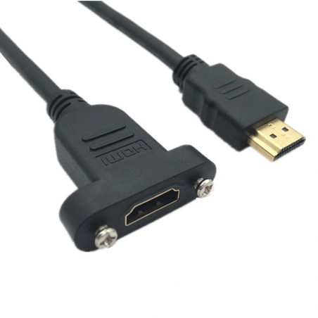 HDMI-förlängningskabel för panel och chassi montering 50cm
