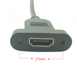 HDMI-förlängningskabel för panel och chassi montering 50cm