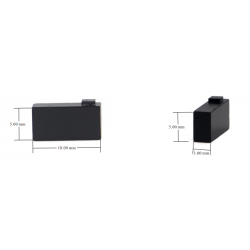 Micro UHF RFID 865MHz keramiskt TAG mot metall, ISO18000-6C