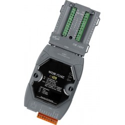 ICPDAS WISE-7118ZL är en styrenhet med 10 x analog ingång och 6 x digital utgång. Också för termokopplare