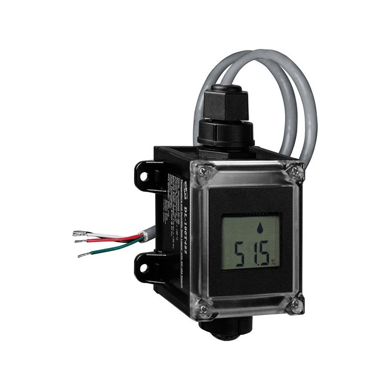 Temperatur och fuktmätare för L-CON-LOG serien. RS485 buss. -20 - + 60 ° C, 0 till 100% RH