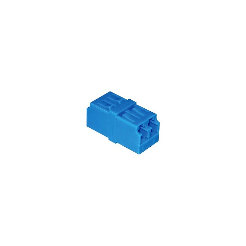 Adaptor hona/hona till LC fiberkablor Multi Mode. Plast