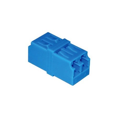 Adaptor hona/hona till LC fiberkablor Multi Mode. Plast