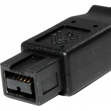 1.8 meter Bilingual FireWire 800/Firewire 400 Cable - IEEE 1394 High Speed Firewire 9 Pin to 4 Pin Cable for MacBook PC