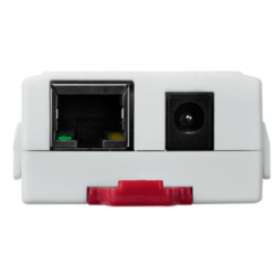 Planet TDS-712 är en extern RS232-port via Internet och Ethernet. För PoE eller extern strömförsörjning