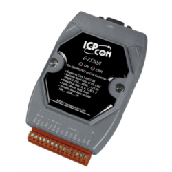 ICPDAS I-7530A-MR är en RS232 / RS422 / RS485 (slav) till CAN2.0A / B mästare för seriell enhet