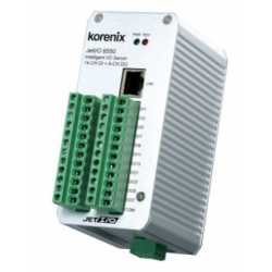 Korenix JETI / O 6550 - Nätverksmodul med digital I / O - Binär Teknik AB