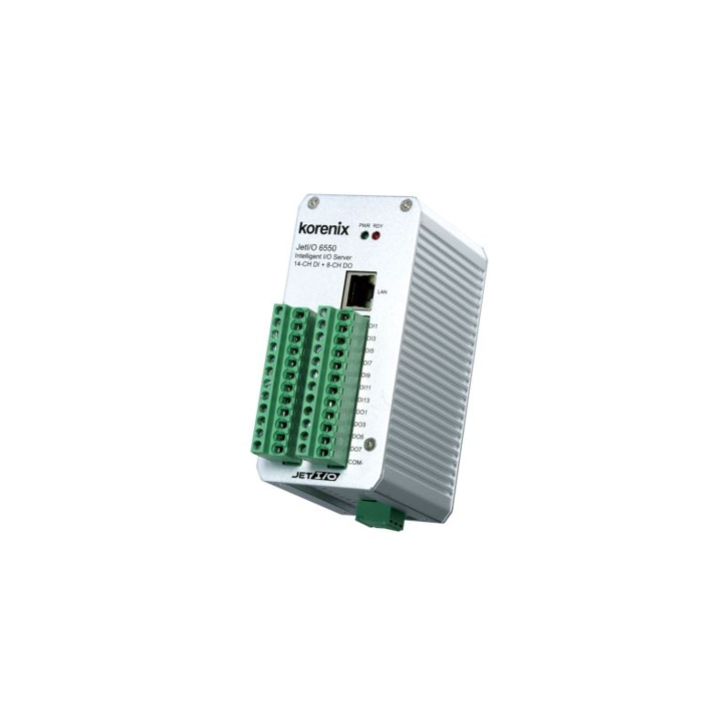Korenix JETI / O 6550 - Nätverksmodul med digital I / O - Binär Teknik AB