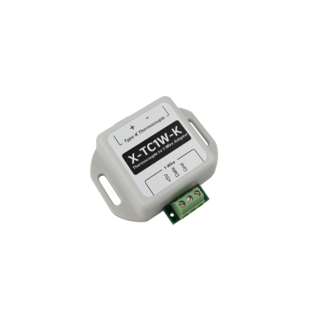 K-termofölare till 1-tråds adapter. K-temperatursensorn ingår ej -200 - + 260 ° C. Adapter med 1-Wire Dallas Chip