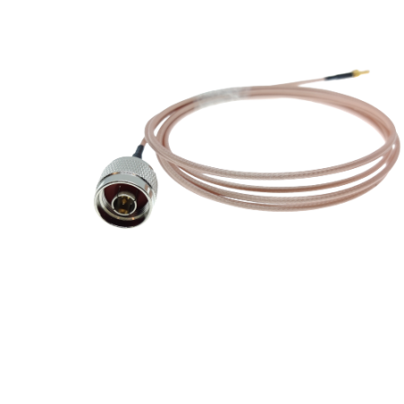 Konverteringskabel från CRC9 till N. Coax-kabel för anslutning av extern antenn.