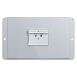 8-portars Industrial Managed Gigabit-switch IEEE 1588 och synkron M12-kontakt. Med automatisk bypass