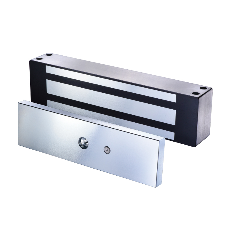 Vattentät elektronisk dörrmagneter, 545 kg hållkraft, 12 / 24vdc. Rostfritt stål