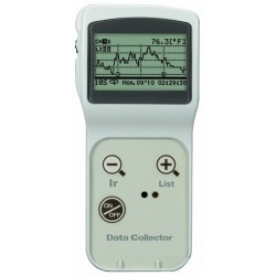 Datakollektor och program med optiskt jig och LCD-skärm till T&D-dataloggar