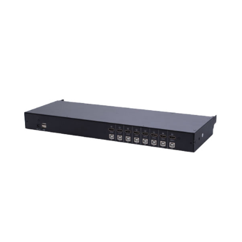 4 PORT KVM-omkopplare till konsol. DVI, USB. 1 x USB till möss. Plug-on-modul