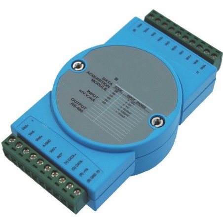Modul til RS485 med 8 analoge indgange, 4-20mA og +/-10VDC