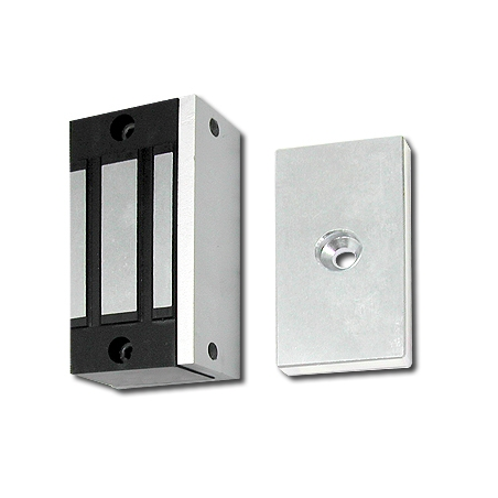 Minidörrmagnet för 24VDC, 6 Watt, IP65 Hållkraft upp till 45 kg
