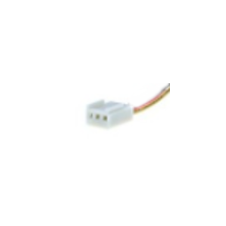 12VDC fläkt 90 x 90 x 25 mm med termosensor och automatisk hastighetskontroll. RPM-sensor för PC