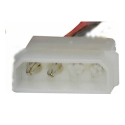 12VDC fläkt 90 x 90 x 25 mm med termosensor och automatisk hastighetskontroll. RPM-sensor för PC