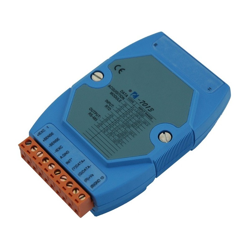 ICP DAS I-7033 - 3 x Temperaturmätning med PT100, PT1000-sensor och nio RTD-element, 16bit upplösning, RS485