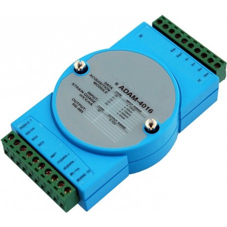 ICPDAS I-7021 har en 1 x analog utgång, 0 till +10 volt, 0-20mA, 4-20mA, 12bit, RS485