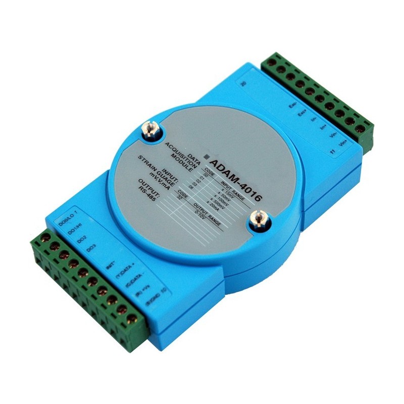 I-7024-modul med 4 analoga utgångar 0-20mA och +/- 10V. RS485 buss