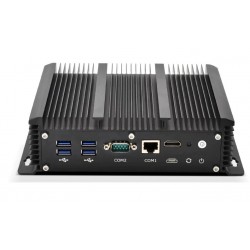 VPN router, brandvägg, Fläktlös Embedded PC med 6x Ethernet
