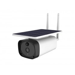 Soldriven 2 MP WiFi Bullet Camera med 10 400 mAh batteri